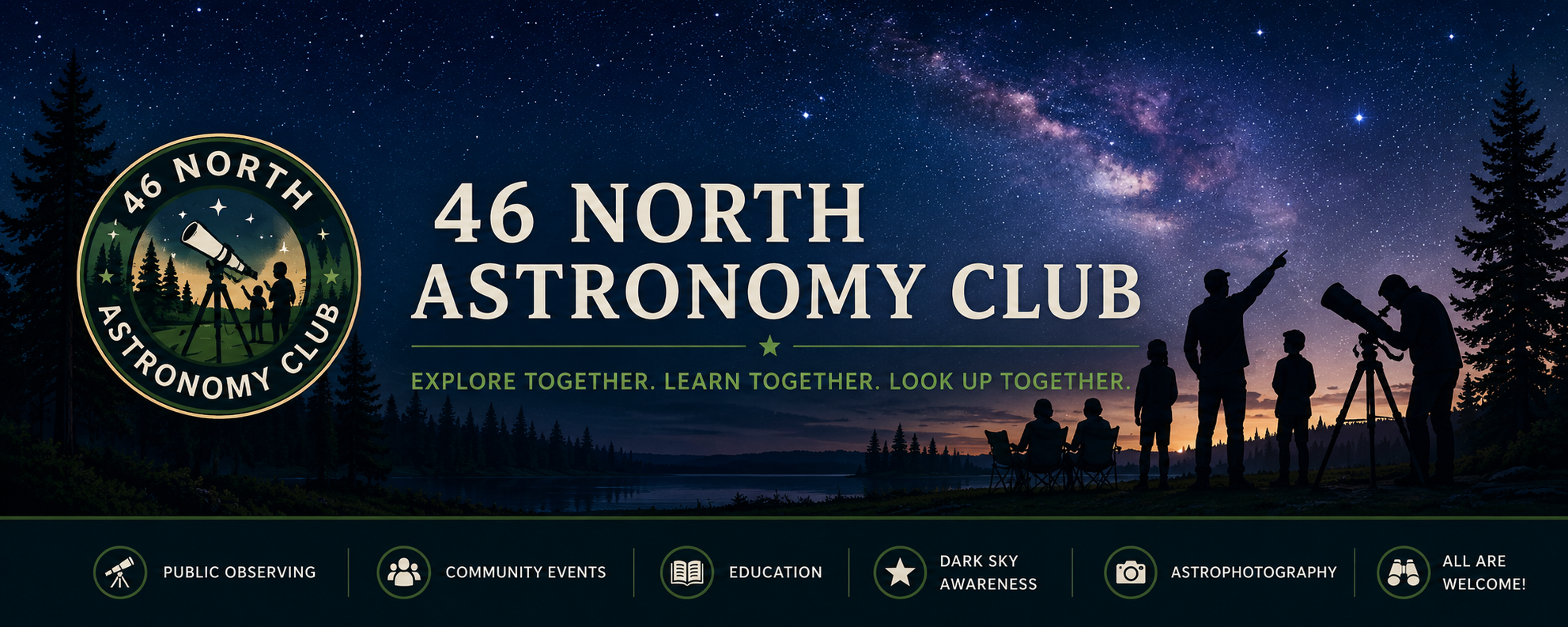 46 North Astronomy Club header